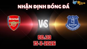 Nhận định Premier League Arsenal vs Everton 00h30 ngày 15/3/2026